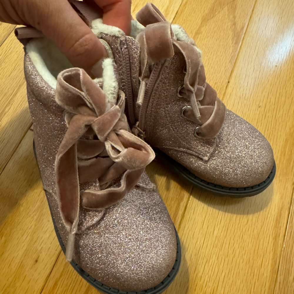 Sparkly toddler boots